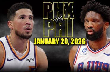 Phoenix Suns vs Philadelphia 76ers Full Game Highlights – January 20, 2026 | NBA Season