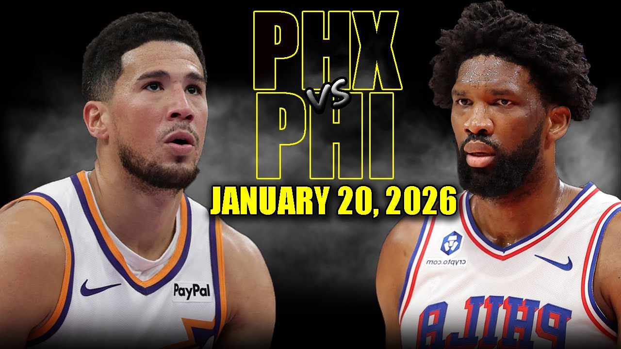 Phoenix Suns vs Philadelphia 76ers Full Game Highlights – January 20, 2026 | NBA Season