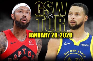 Golden State Warriors vs Toronto Raptors Full Game Highlights – January 20, 2026 | NBA Season