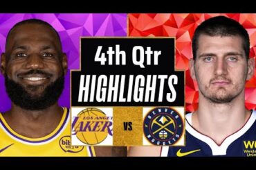 Los Angeles Lakers vs Denver Nuggets Full Game Highlights 4th Qtr | Jan 20 | 2026 NBA Highlights