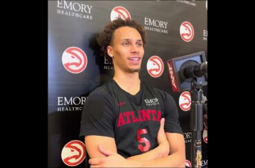 Atlanta Hawks’ Dyson Daniels January 20, 2026 Media Availability
