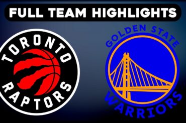 Toronto Raptors vs Golden State Warriors - Full Team Highlights | Jan 20, 2026