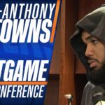 Karl-Anthony Towns on Knicks fans booing during loss to Mavs