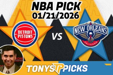 Detroit Pistons vs New Orleans Pelicans Pick 1/21/26 NBA Pick Prediction