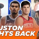 Rockets-Spurs Reaction: KD and Reed Sheppard lead Houston's BEST win | The Dime With Josh and Kwab