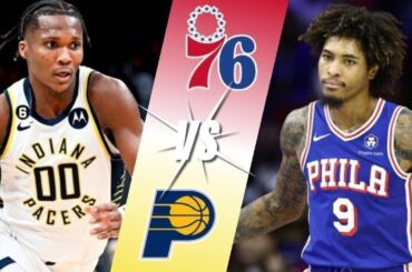 Philadelphia 76ers VS. Indiana Pacers | LIVE Reactions | Play-By-Play | Watch Party