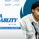 Max Christie, Cooper Flagg, & Jason Kidd | Media Availability @ NYK | 01/19/26