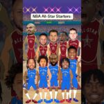 NBA All-Star Starters! NO LeBron?! #nba