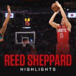 Reed Sheppard (21 points) Highlights vs. San Antonio Spurs