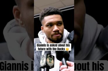 Giannis doesn't know if he'll remain a Buck 👀