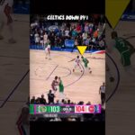 Cade’s Miss Gave Brown A Chance to Win It…😳 Ending Celtics vs Pistons #nba #shorts