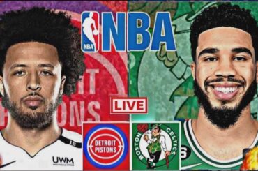LIVE: BOSTON CELTICS vs DETROIT PISTONS | NBA | PLAY BY PLAY | SCOREBOARD