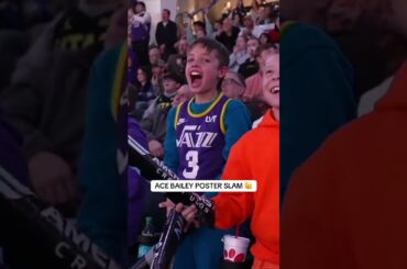 Ace Bailey tried to break the rim 🫨 #NBA #basketball #AceBailey #Dunk