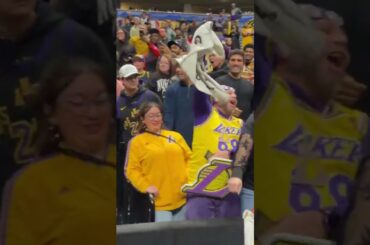 Luka and LeBron make some fans' night with some postgame giveaways! ❤️