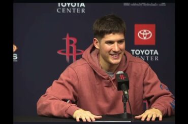 Houston Rockets Postgame: Reed Sheppard talks biggest comeback of the year