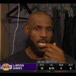 "That's the greatest game I’ve ever played in" - LeBron POSTGAME INTERVIEW | Lakers 115-107 Nuggets