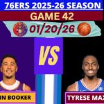 Philadelphia 76ers vs. Phoenix Suns LIVE | Radio-Style Play-by-Play #76ers #sixers