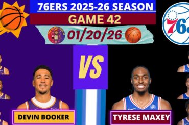 Philadelphia 76ers vs. Phoenix Suns LIVE | Radio-Style Play-by-Play #76ers #sixers