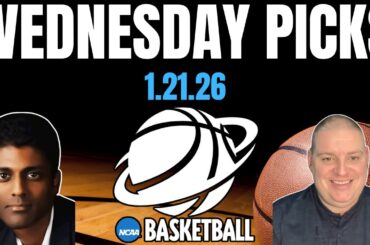 Wednesday NCAA Basketball Picks - 1/21/26 l Craig Trapp & Indian Cowboy NCAAB Picks & Predictions