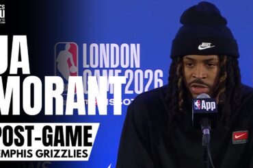 Ja Morant Responds to Question Around Future With Memphis Grizzlies, Recaps Playing in London-UK