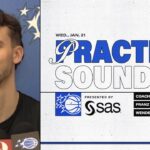 PRACTICE SOUND: COACH MOSE, FRANZ WAGNER AND WENDELL CARTER JR. PRESENTED BY SAS