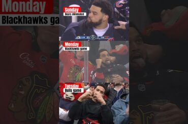 Caleb showing up for Chicago after the loss 🙌