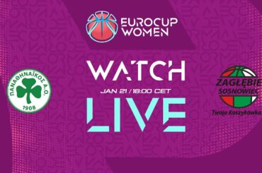 Round of 16 | PAO v ZAG | Full Basketball Game | EuroCup Women 2025-26