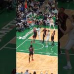 JAYLEN BROWN CAUGHT A BODY 😱 #celtics #nba #shorts