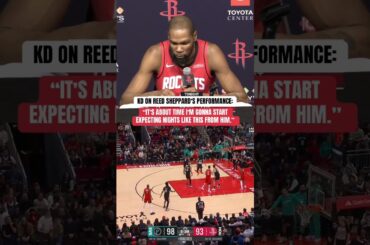 KD on Reed Sheppard coming up clutch in the 4th! 🔥