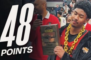 Jason Crowe Jr. BREAKS Hoophall Classic Scoring Record - 48 PTS 🔥