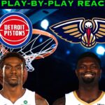 Detroit Pistons vs New Orleans Pelicans NBA Play-By-Play Reaction 1/21/26 LIVE