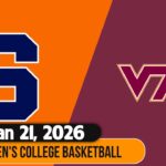LIVE Syracuse vs Virginia Tech Jan 21, 2026 | Men's College Basketball | NCAAM 2026