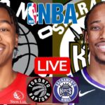LIVE: TORONTO RAPTORS vs SACRAMENTO KINGS | NBA | PLAY BY PLAY | SCOREBOARD
