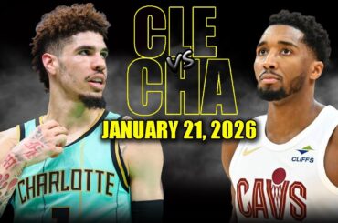 Cleveland Cavaliers vs Charlotte Hornets Full Game Highlights – January 21, 2026 | NBA Season