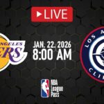 NBA LIVE! Los Angeles Lakers vs Los Angeles Clippers | Jan. 22, 2026 | Clippers vs Lakers NBA 2K26