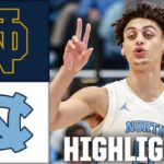 Notre Dame Fighting Irish vs. North Carolina Tar Heels | Full Game Highlights | ESPN CBB
