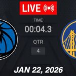 NBA LIVE! Golden State Warriors vs Dallas Mavericks | January 22, 2026 | 2026 NBA Season Live 2K