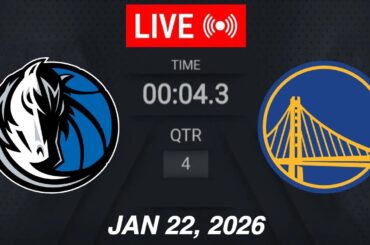NBA LIVE! Golden State Warriors vs Dallas Mavericks | January 22, 2026 | 2026 NBA Season Live 2K