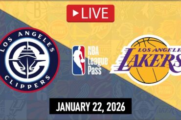 NBA LIVE NOW! Los Angeles Lakers vs Los Angeles Clippers | Jan. 22, 2026 | Clippers vs Lakers 2K26