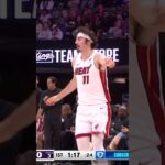 15 Triples in the First Half! 😤 #nba #miamiheat #basketball
