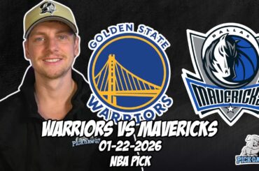 Golden State Warriors vs Dallas Mavericks 1/22/26 NBA Free Picks & Prediction | NBA Betting Tips