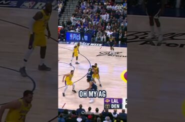 A reverse oop 🙂‍↕️ #nba #denvernuggets #aarongordon