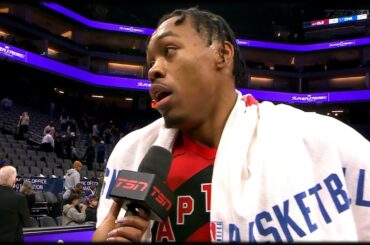 Scottie Barnes Post-Game Interview vs Sacramento Kings | Jan 21, 2026