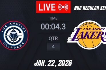 NBA LIVE! Los Angeles Lakers vs Los Angeles Clippers | January 22, 2026 | Lakers vs Clippers 2K26