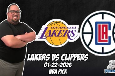 Los Angeles Lakers vs Los Angeles Clippers 1/22/26 NBA Free Picks & Prediction | NBA Betting Tips