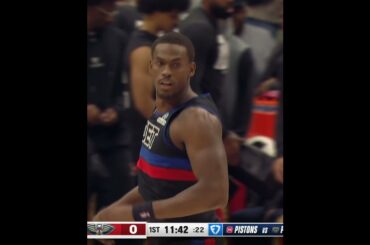 SHOWTIME!!! 🎬 #nba #pistons #jalenduren