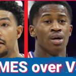 Sixers considering STARTING Quentin Grimes OVER VJ Edgecombe?!?!? - Locked On Philadelphia 76ers