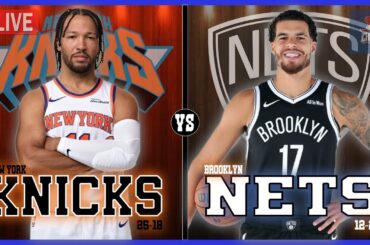 New York Knicks VS Brooklyn Nets LIVE Play-By-Play | Pre and Post Game Coverage!