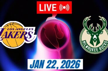 NBA LIVE! Milwaukee Bucks vs Los Angeles Lakers I January 22, 2026 | 2026 NBA Season Live 2K