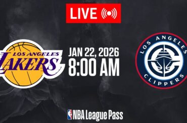 NBA LIVE! Los Angeles Lakers vs Los Angeles Clippers | January 22, 2026 NBA Today NBA 2K26 Gameplay